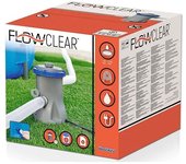 Bestway Filtro De Piscina 1.249 Litros Por Hora Grey / White One Size unisex