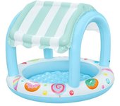 Bestway 52638 Tienda De Dulces Piscina Infantil Con Sombra Multicolour 104x84 cm unisex