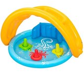 Bestway 52568 Lil´seashapes Piscina Infantil Con Sombra 112x89x76 Cm Multicolour 112x86x76 cm unisex