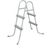 Bestway Escalera Para Piscina 58430 2 Escalones Grey Up to 84cm unisex