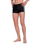 Adidas Bañador Bóxer 3 Stripes Black / White XS male