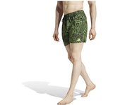 Adidas Bañador Corto X Farm 3 Stripes 5´´ Crew Green / Black / Semi Spark S male