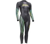 Zoggs Traje De Neopreno De Manga Larga Hypex Ultra Black / Yellow XS unisex