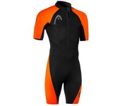 Head Swimming Traje Corto Multix 2.5 Mm Black / Orange XS female