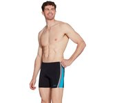 Zoggs Bañador Bóxer Toronto Hip Racer 32 Black / Turquoise 32 male
