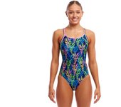 Funkita Traje De Baño Diamond Back Midnight Meadow AUS 14 female
