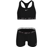 Nike Bikini Logo Tape Racerback Black L male