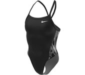 Nike Traje De Baño Racerback Black 36 female