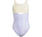 Adidas Traje De Baño Colorblock X Back Violet Tone / Warm Vanilla 9-10 Años female