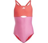 Adidas Traje De Baño Colorblock X Back Pulse Magenta / Semi Lucid Red 7-8 Años female