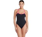 Zoggs Traje De Baño Blaze Skyback Black / Magenta XS female