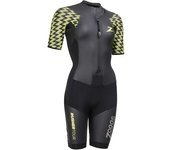 Zoggs Traje Corto Rusher Tour Black / Yellow XS female