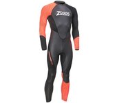 Zoggs Traje De Neopreno De Manga Larga Explorer Pro Black / Red XS unisex