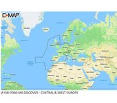 C-map Carta Náutica Continental + Del Centro-oeste De Europa