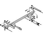 Blue Ox Soporte De Placa Base Para Barra De Remolque Ram 2500
