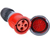 Mennekes Conector Hembra Power Top Xtra Ip67 De 4 Polos 125a 400v