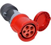 Mennekes Enchufe Hembra De 5 Polos Power Top Xtra Ip44 63a 400v