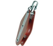 Talamex Polea Simple De Bloque Con Ojo Giratorio De Tufnol Tradicional Hye Para Violín