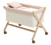 Minicuna Tijera Madera Magia Rosa 55x87x74cm Cambrass