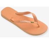 HAVAIANAS Chanclas infantiles Brasil Logo HAVAÏANAS melocotón
