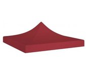 vidaXL Techo De Carpa Para Celebraciones Burdeos 3x3 M 270 G/m²