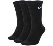 Nike - Calcetines Everyday Lightweight (3 Pares), Unisex, Black, L [42 - 46]