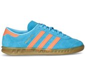 Adidas - Zapatilla Hamburg, Mujer, Sky Rush-Semi Coral-Gold Met., 6 UK