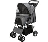 Trixie Carrito con 4 Ruedas Delanteras para Perros y Gatos