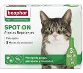 Beaphar Pipetas Repelentes Antiparasitarias para Gatos