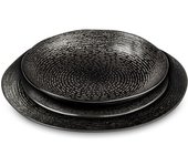 Medard de Noblat Vajilla de 18 piezas gres negro