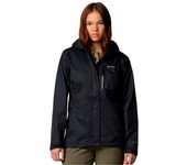 Chaqueta de montaña columbia pouring adventure™ iii mujer negro