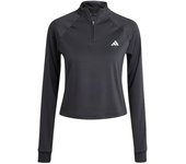 Sudadera de fitness adidas essentials tr-es 1/4zip mujer negro