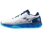 Zapatillas de pádel mizuno wave enforce court cc hombre blanco