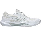 Zapatillas de balonmano asics gel-tactic 13 mujer blanco/plata