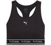 Sujetador deportivo de fitness puma 4keeps elastic mujer negro