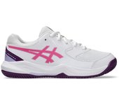 Zapatillas de pádel asics gel-dedicate 8 padel infantil blanco