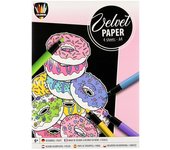 Velvet Paper donuts para colorear