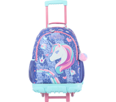 Mochila Ruedas  - Morado Mediano