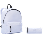 Pack mochila + estuche Kalex  - Azul Mediano