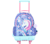 Mochila Ruedas  - Morado Mediano