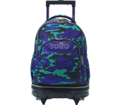 Mochila Desmontable Tiza  - Azul grande