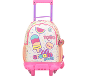 Mochila Ruedas  - Rosa mediano