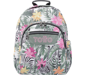 Mochila Acuarela  - Verde Mediano