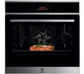 Horno Multifunción - Electrolux EOE8P39X, 60 cm, Pirólisis, Sonda, Inox