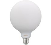 FABRILAMP Bombilla LED globo filamento opal E27 Abrila (12 W 6000 K 1080 lm) Ø9,5 x 14,2 cm