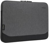 Targus cypress funda para computadora con ecosmart diseñada para viajeros de negocios y escuelas para portátiles de hasta 11-12 pulgadas, gris (tbs64902gl).