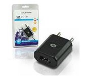 CARGADOR USB CONCEPTRONIC 5W BLACK PARA CASA
