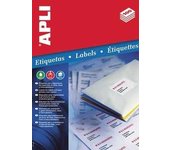 APLI Labels 105 x 148mm etiqueta autoadhesiva Blanco 400 pieza(s)