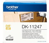 Brother DK-11247 cinta para impresora de etiquetas Negro sobre blanco