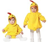 Atosa disfraz pollo unisex bebé 6 a 12 meses